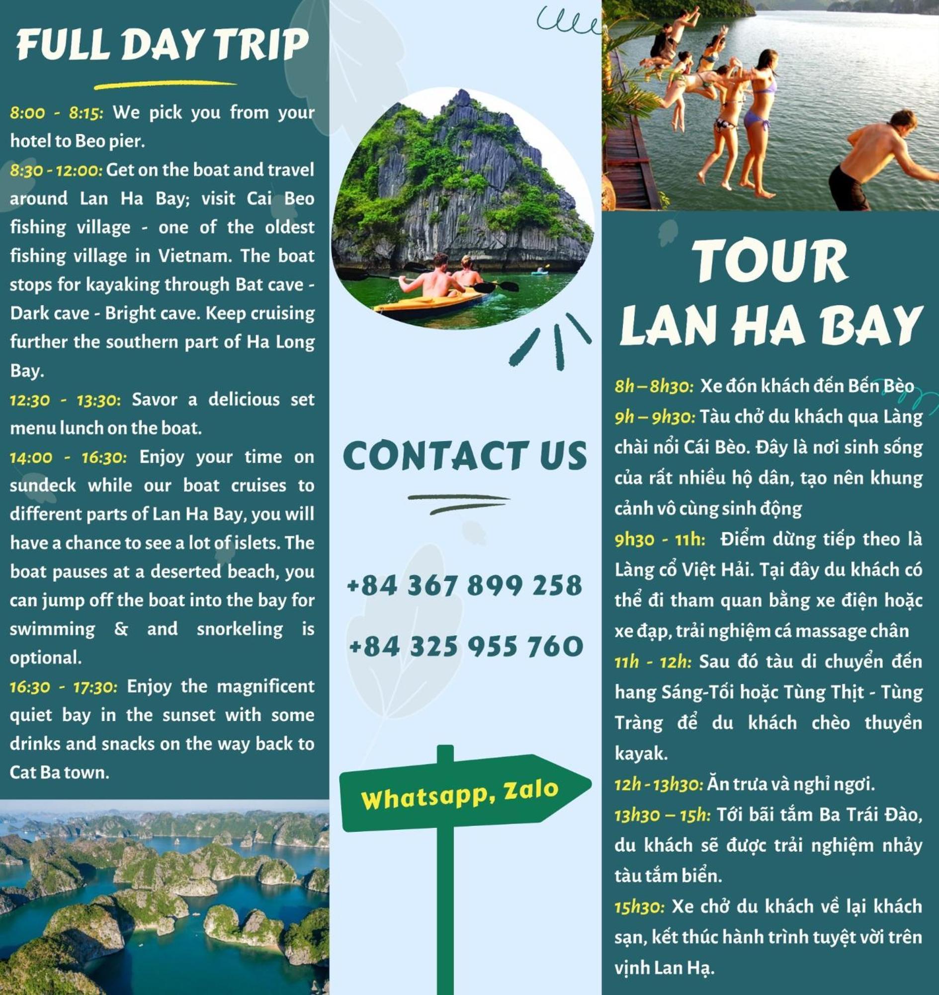 Domik Homestay - Cat Ba Dong Khe Sau 外观 照片